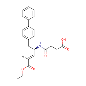 (R,E)-4-((1-([1,1'-biphenyl]-4-yl)-5-ethoxy-4-methyl-5-oxopent-3-en-2-yl)amino)-4-oxobutanoic acid,CAS No. .