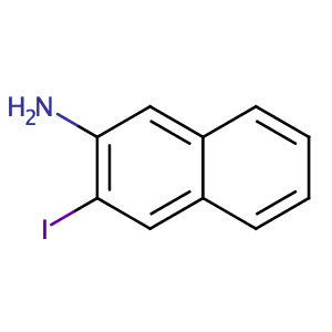 2-Amino-3-iodonaphthalene,CAS No. 116632-14-5.