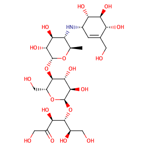 Acarbose EP Impurity A,CAS No. 1013621-79-8.