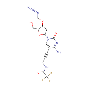 3'-O-(azidomethyl)-2'-deoxy-5-[3-[(2,2,2-trifluoroacetyl)amino]-1-propyn-1-yl]-Cytidine,CAS No. 666847-66-1.