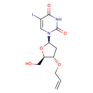 2'-deoxy-5-iodo-3'-O-2-propen-1-yl-Uridine,CAS No. 666848-02-8.