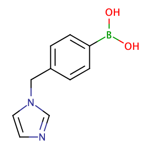 B-[4-(1H-imidazol-1-ylmethyl)phenyl]-Boronic acid,CAS No. 1228183-01-4.