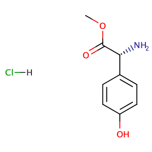 (R)-Amino-(4-hydroxyphenyl)acetic acid methyl ester hydrochloride,CAS No. 57591-61-4.
