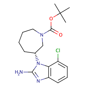 tert-butyl(R)-3-(2-amino-7-chloro-1H-benzo[d]imidazol-1-yl)azepane-1-carboxylate,CAS No. 1508258-32-9.
