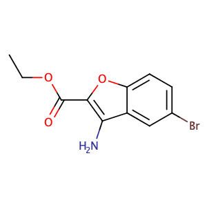 ethyl 5-bromo-3-amino-2-benzofurancarboxylate,CAS No. 330555-71-0.