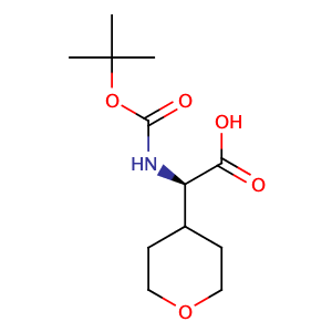 (R)-2-((tert-butoxycarbonyl)amino)-2-(tetrahydro-2H-pyran-4-yl)aceticacid,CAS No. 1251903-95-3.