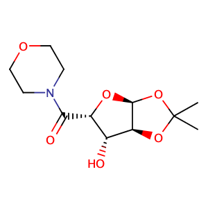 ((3aS,5R,6S,6aS)-6-hydroxy-2,2-dimethyltetrahydrofuro[2,3-d][1,3]dioxol-5-yl)(morpholino)methanone,CAS No. 1103738-19-7.