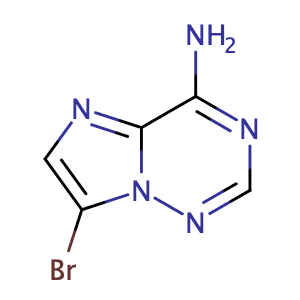 7-bromoimidazo[2,1-f][1,2,4]triazin-4-amine,CAS No. 1235374-44-3.