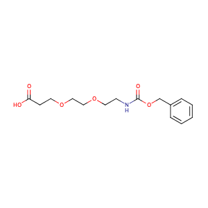 CBZ-NH-PEG2-propionic acid,CAS No. 1347750-76-8.