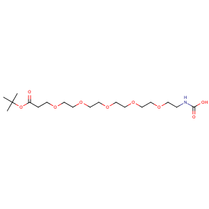 t-boc-N-amido-PEG5-propionic acid,CAS No. 1347750-78-0.