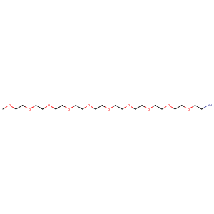 mPEG10-amine,CAS No. 1383658-09-0.