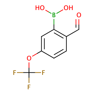 (2-Formyl-5-(trifluoromethoxy)phenyl)boronic acid,CAS No. 1218790-89-6.