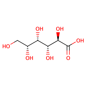 (3R,4S,5R)-2,3,4,5,6-Penta Hydroxy Hexanoic Acid,CAS No. 20246-53-1.
