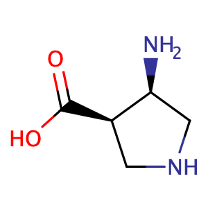 (3R,4R)-4-aminopyrrolidine-3-carboxylic acid,CAS No. 569682-61-7.
