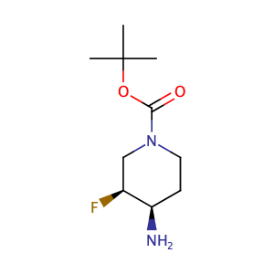 (3S,4R)-tert-butyl 4-amino-3-fluoropiperidine-1-carboxylate,CAS No. 907544-20-1.