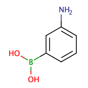 3-Aminophenylboronic acid,CAS No. 30418-59-8.