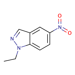 1-ethyl-5-nitro-1H-indazole,CAS No. 5228-51-3.