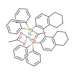 Diacetato[(S)-(-)-2,2'-bis(diphenylphosphino)-5,5',6,6',7,7',8,8'-octahydro-1,1'-binaphthy]ruthenium(II),CAS No. 142962-95-6.