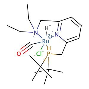 Carbonylchlorohydrido[6-(di-t-butylphosphinomethyl)-2-(N,N-diethylaminomethyl)pyridine]ruthenium(II),CAS No. 863971-62-4.