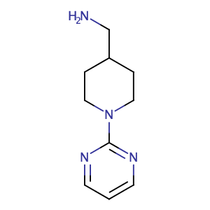 (1-Pyrimidin-2-ylpiperid-4-yl)methylamine,CAS No. 158958-53-3.