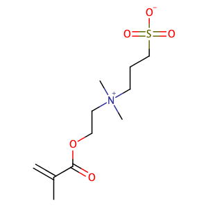 3-[Dimethyl-[2-(2-methylprop-2-enoyloxy)ethyl]azaniumyl]propane-1-sulfonate,CAS No. 3637-26-1.