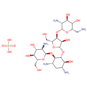 Paromomycin sulfate,CAS No. 1263-89-4.