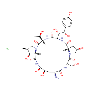 1-[(4R,5R)-4,5-dihydroxy-L-ornithine]-Echinocandin B hydrochloride,CAS No. 1029890-89-8.
