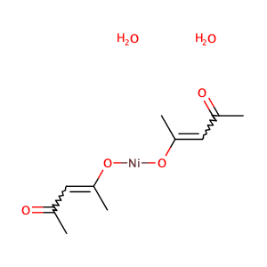 Nickel(II) acetylacetonate dihydrate,CAS No. 14363-16-7.