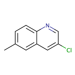3-chloro-6-methylquinoline,CAS No. 56961-80-9.