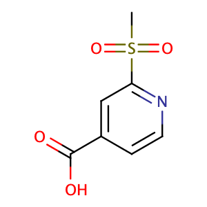 2-(methylsulfonyl)-4-Pyridinecarboxylic acid,CAS No. 1186663-27-3.