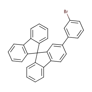 2-(3-bromophenyl)-9,9'-Spirobi[9H-fluorene],CAS No. 1556069-52-3.