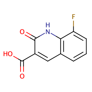 8-fluoro-1,2-dihydro-2-oxo-3-Quinolinecarboxylic acid,CAS No. 938378-06-4.