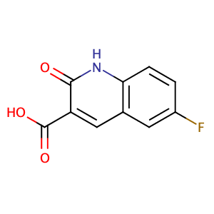 6-fluoro-1,2-dihydro-2-oxo-3-Quinolinecarboxylic acid,CAS No. 938378-09-7.