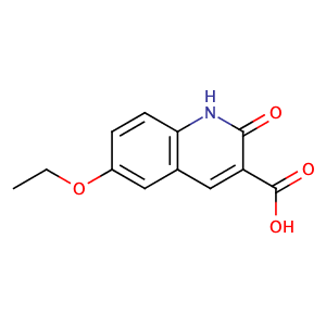 6-ethoxy-1,2-dihydro-2-oxo-3-Quinolinecarboxylic acid,CAS No. 245121-74-8.