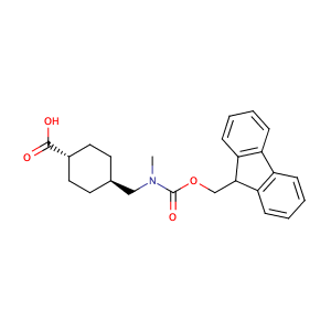 Fmoc-N-Methyl-tranexamic acid,CAS No. 173690-50-1.