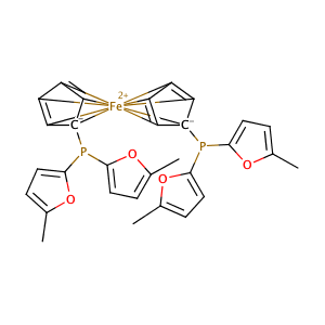 1,2-bis(diphenylphosphino)-1'-(diisopropylphosphino)-3',4-di-tert-butyl ferrocene,CAS No. 756824-22-3.