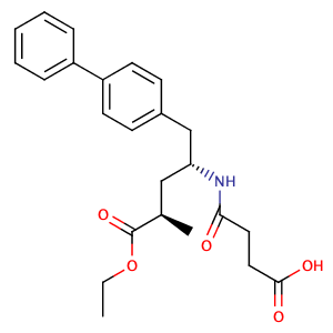 4-{[(2R,4R)-rel-1-(4-Biphenylyl)-5-ethoxy-4-methyl-5-oxo-2-pentanyl]amino}-4-oxobutanoic acid,CAS No. 766480-48-2.