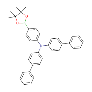 N-([1,1'-biphenyl]-4-yl)-N-(4-(4,4,5,5-tetramethyl-1,3,2-dioxaborolan-2-yl)phenyl)-[1,1'-biphenyl]-4-amine,CAS No. 952431-30-0.