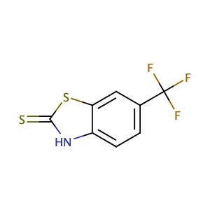 6-(trifluoromethyl)benzo[d]thiazole-2(3H)-thione,CAS No. 401567-22-4.