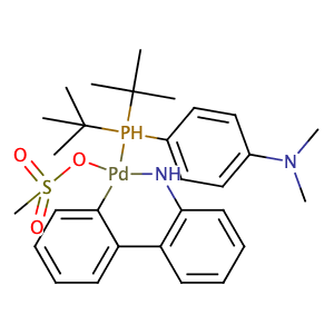 Methanesulfonato{[4-(N,N-dimethylamino)phenyl]di-t-butylphosphino}(2'-amino-1,1'-biphenyl-2-yl)palladium(II),CAS No. 1820817-64-8.