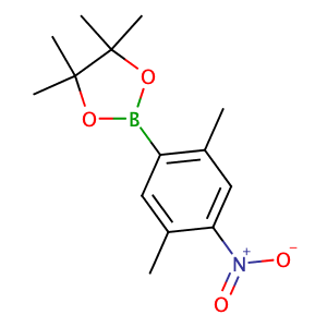 2-(2,5-dimethyl-4-nitrophenyl)-4,4,5,5-tetramethyl-1,3,2-dioxaborolane,CAS No. 1202858-84-1.