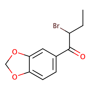 (RS)-1-(benzo[d][1,3]dioxol-5-yl)-2-bromobutanone,CAS No. 1266804-81-2.