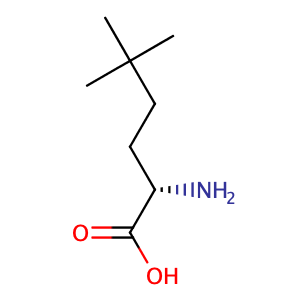 (2S)-2-amino-5,5-dimethylhexanoic acid,CAS No. 142886-13-3.