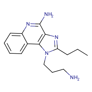 4-amino-2-propyl-1H-Imidazo[4,5-c]quinoline-1-propanamine,CAS No. 1310698-61-3.