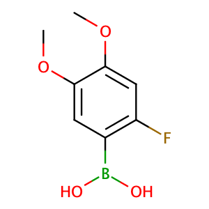 (2-fluoro-4,5-dimethoxyphenyl)boronic acid,CAS No. 900175-07-7.