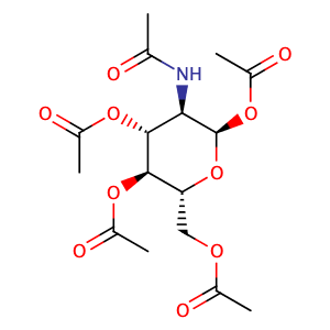 2-Acetamido-1,3,4,6-tetra-O-acetyl-2-deoxy-α-D-glucopyranose,CAS No. 7784-54-5.