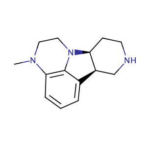 (6bR,10aS)-3-methyl-2,3,6b,7,8,9,10,10a-octahydro-1H-pyrido[3',4':4,5]pyrrolo[1,2,3-de]quinoxaline,CAS No. 313368-85-3.