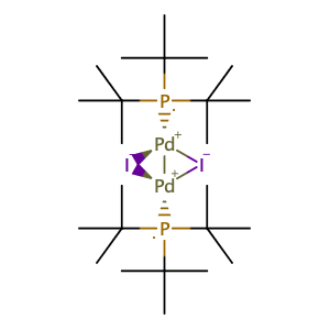 {[PtBu3]PdI}2,CAS No. 166445-62-1.