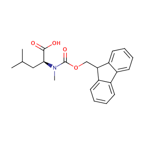 N-[(9H-fluoren-9-ylmethoxy)carbonyl]-N-methyl-L-Leucine,CAS No. 103478-62-2.