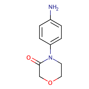 4-(4-Aminophenyl)morpholin-3-one,CAS No. 438056-69-0.